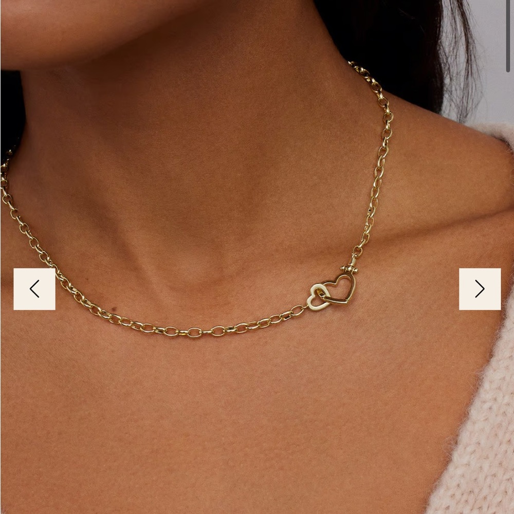 Gorjana heart Parker necklace